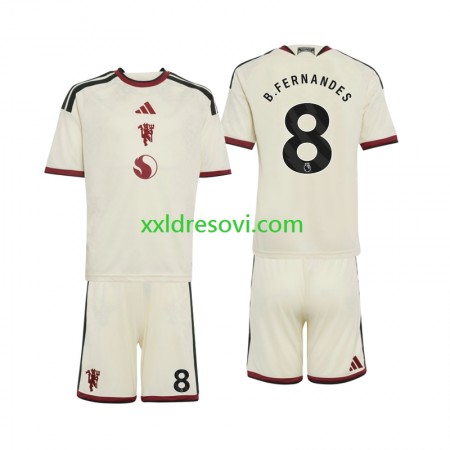 Manchester United Bruno Fernandes 8 Treći Dječji Nogometni Dres 2026-2027 Manchester United Bruno Fernandes 8 Treći Dječji Nogometni Dres 2026-2027